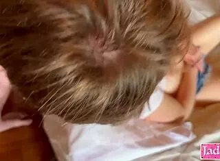 omg feel my sloppiest gagging deepthroat ever on your huge cock