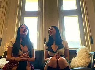 kira queen anissa kate lingerie creampie threesome skipped homework