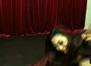 sinn sage wrestles nicole oring in sexy panties domination