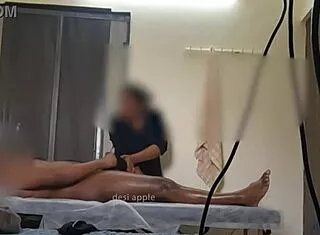thai spa lady finally jerks off that throbbing dick