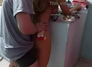 latina big ass fuck doll cheats with stepdaughter on christmas in her room!