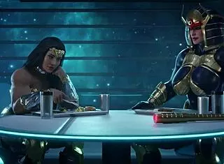 Wonder Woman Takes Big Barda's Monster Cock Deep