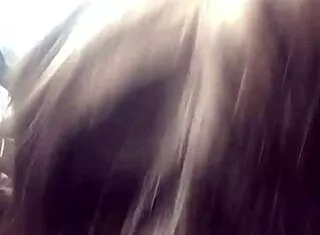 Lesbian best friend bends over wet during training