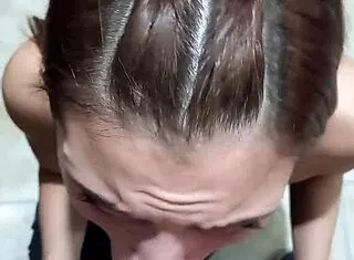 while hubby slept in bedroom i spread for his best friend in kitchen cuckold fuck