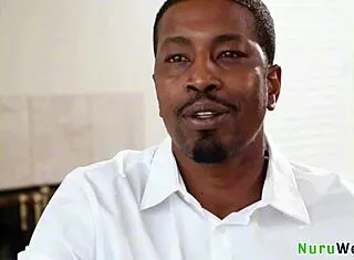 Kenzie Taylor's naked big boobs nuru massage for Isiah Maxwell 😍💦