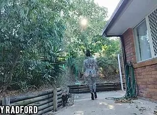 Outdoor Mature Milf Strips Rips Clothes Shakes Huge Ass Bikini Try-On