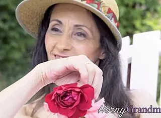 my old brunette granny gets fucked and facialized hard