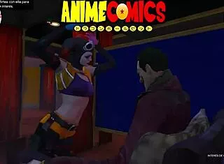 harley quinn prostitute gets wild with el guason