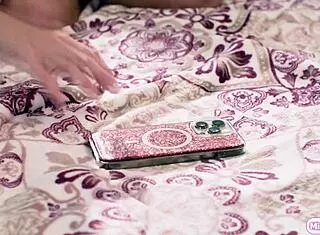 big tits blonde babe grinds hairy pussy on lesbian girlfriend's wet tribbing mound!