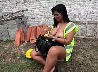 checking the site but dreaming of workers pounding her huge hairy pussy?