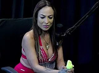 uh belinha baracho's wild brazilian casting interview... full of toys bdsm and see-through fun!