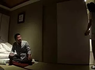 Petite Asian Virgin Teen Sucks Old Ugly Guy's Cock Uncensored Overnight