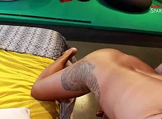 Luana Aguiar's juicy brazilian ass takes deadly anal ride backstage