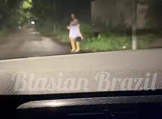 Lina Nakamura gets creampied by Uber driver outdoors