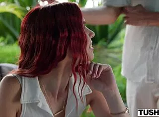 tushy redhead sirena milano craves tight ass filled hard