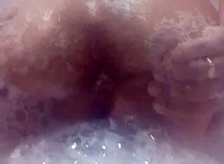 wife's big ass bubbles in jacuzzi