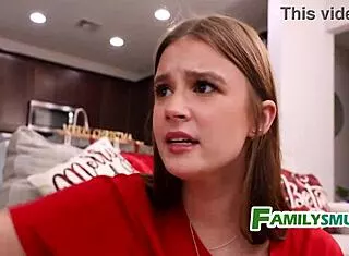 christmas tree trim sparks milf mother-in-law taboo threesome