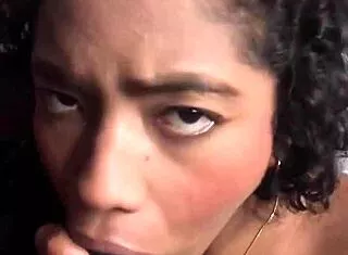 Amateur Couple's Last Hotel Room Blowjob