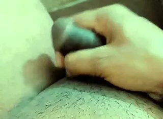 feminine sissy struggling to stroke limp clitty penis 😩🍆💦