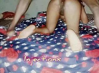niece's pretty black pussy seduces for hot creampie doggy