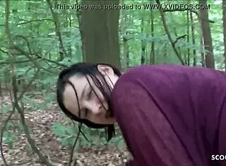 German Street Whore Fucked Outdoors in Park by Huge Black Cocks Interracial