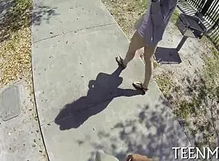 i fill scarlett sawyer's teen mouth with sticky goo