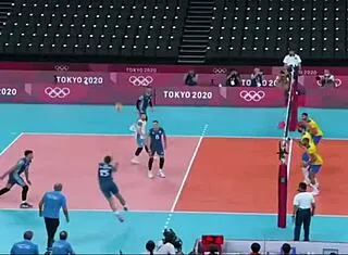 douglas and brazil team pounding that argentinian hottie during the olympics group fuck