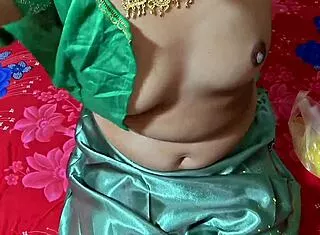 Indian desi bhabhi gets bent over for devar's cock amid holi colors and dirty talk