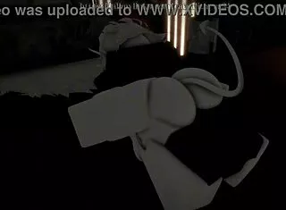 i'm fucking the hot demon girl bent over doggystyle until creampie in session 42