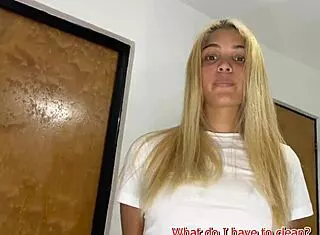 Latina college slut stepdaughter bends for daddy's rough doggystyle study fuck