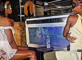 besties drilled wild at nightclub?