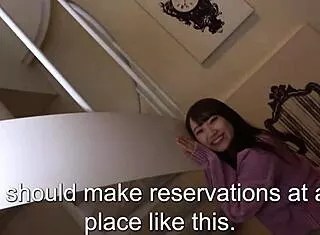 cute japanese babe's big tits overflow hands wet pussy pounded thick cock 💋
