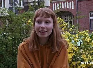 Bonnie Fingers Her Hairy Redhead Pussy To Gushing Orgasm Climax