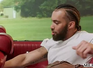 Stunning Milf Daisy Fuentes Rides Huge Cock While Husband Watches Cum On Tits