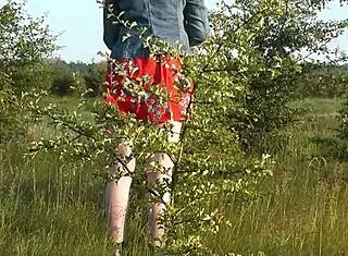 omg this cute brunette teen flashes her hairy pussy and ass outside on wild beach no panties... so hot!!