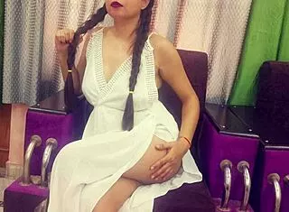 Step siblings share dirty hindi memories in rough fuck