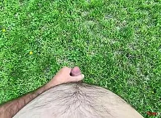 wanna watch my first 2024 forest masturbation moan?