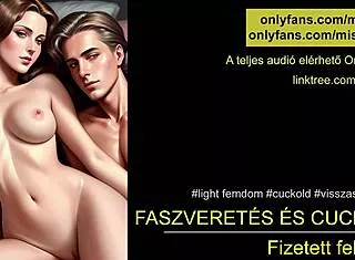 Listen to hungarian femdom cuckold jerk off instructions