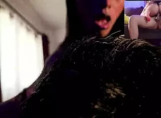 you're the guy tickling your girl's ribs at her job in this hot pov