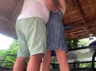 i got this hot blonde neighbor... upskirt creampie fuck!