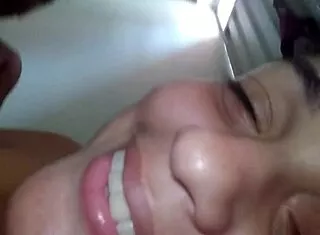 hotwife's curvy legs spread wide for bareback bbc creampie pounding