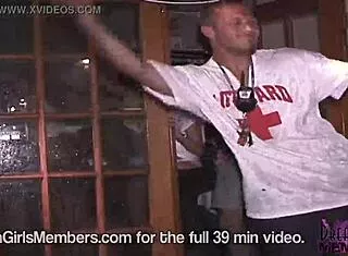 Dream College Coeds Rip Shirts for Wet T-Shirt Cash Contest