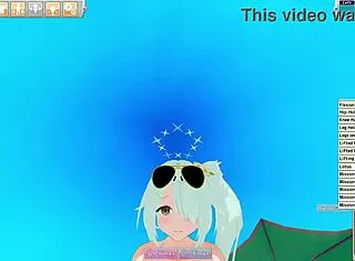 Hiyori Cock Riding Service Rocks Koikatsu Party!