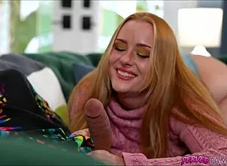 Fucking BBW Stepdaughter Delivers Amazing Old Young Cock Ride!