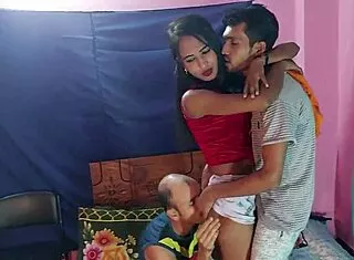 gorgeous bengali babe hanif pk popy manik wild threesome pounding