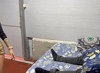my innocent hot cousin catches me porn watching... i convince her for dirty homemade fuck 😏