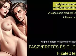 Listen to hungarian femdom cuckold jerk off instructions
