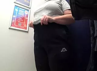 Camera Catches Curvy Milf's Big Satin Panties Ass Change!