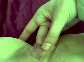 super horny milf fingers her dripping wet pussy pov