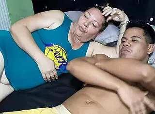 ever wonder why your stepmom gets so horny during movie night?